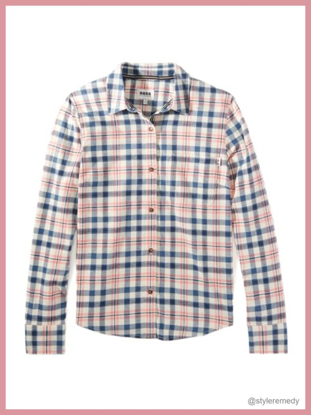 Women's Flannel Button-Up Soft Shirt Crew Neck Short Sleeve Regular Fit